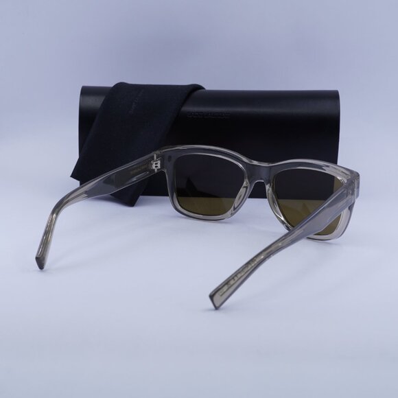 🕶️ New Saint Laurent SL674 005 Sunglasses - Transparent Beige Frame - Picture 9 of 9